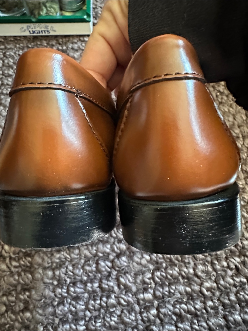 G.H. Bass Whitney Loafer in Cognac - Picture 7 of 8